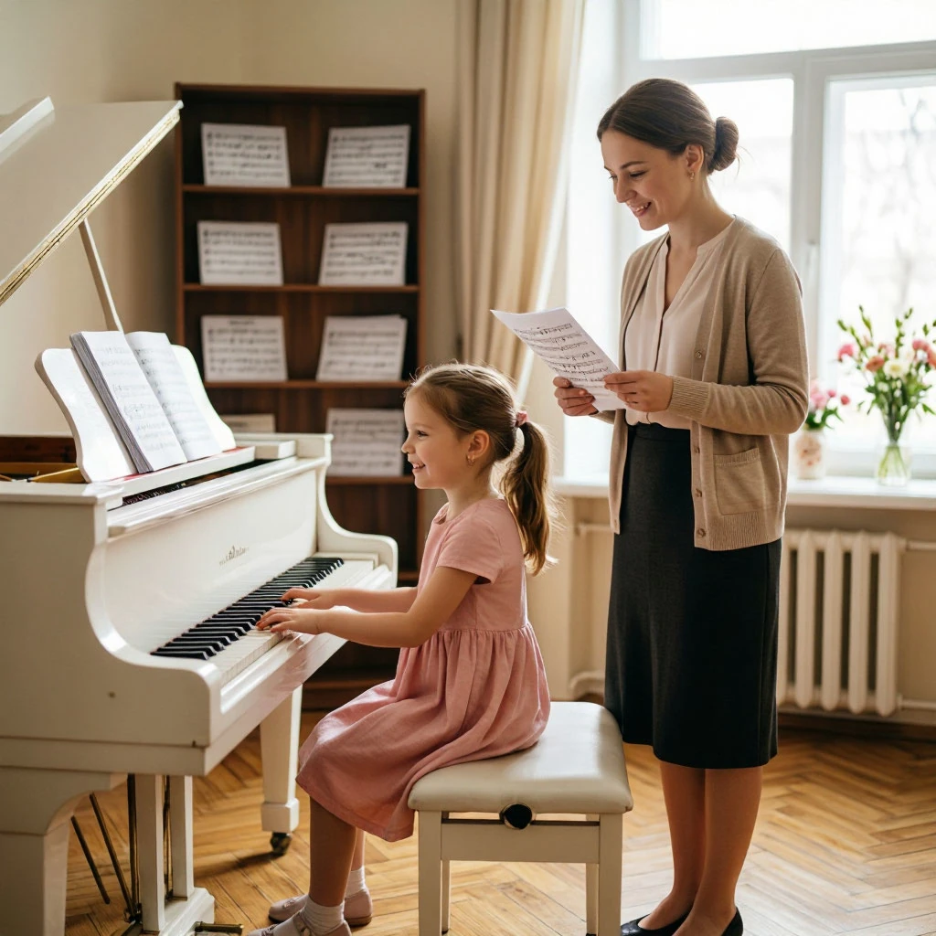 Уроки фортепиано для детей